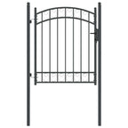 Cancello per recinzione EMMEN 150 x 100 cm in acciaio verniciato