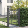 Cancello per recinzione EMMEN 170 x 100 cm in acciaio verniciato