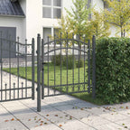 Cancello della recinzione EMMEN con punte 100 x 100 cm