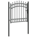 Cancello della recinzione EMMEN con punte 100 x 100 cm