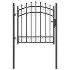 Cancello della recinzione EMMEN con punte 100 x 100 cm