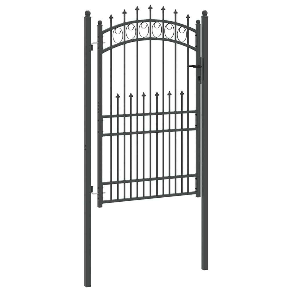 Cancello della recinzione con punte EMMEN 200 x 100 cm