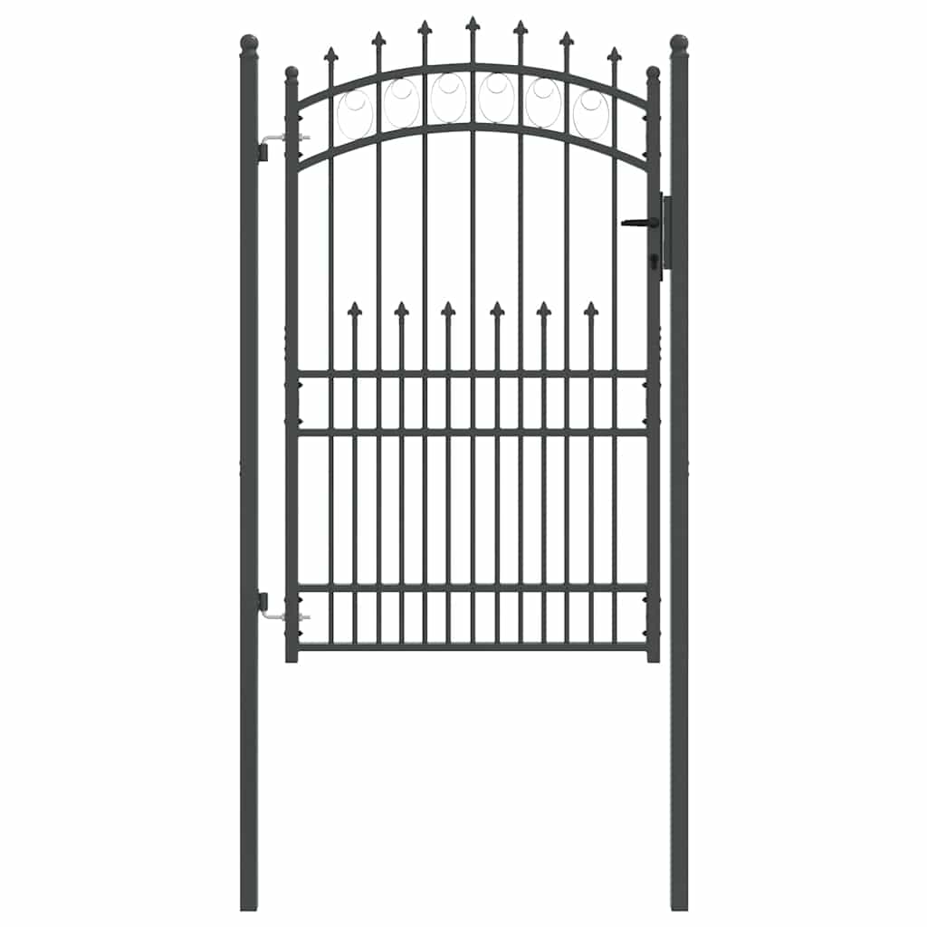 Cancello della recinzione con punte EMMEN 200 x 100 cm