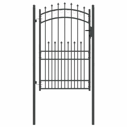 Cancello della recinzione con punte EMMEN 200 x 100 cm