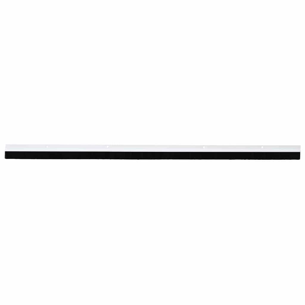 Spazzole per porte a vite 12 pezzi bianco 100 cm