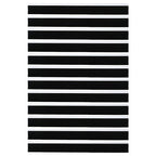 Guarnizione a spazzola per porta a vite 100 cm bianco - Set 12 pezzi