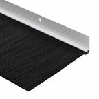 Spazzole per porte a vite 2 pz Bianco 100 cm Lega di alluminio