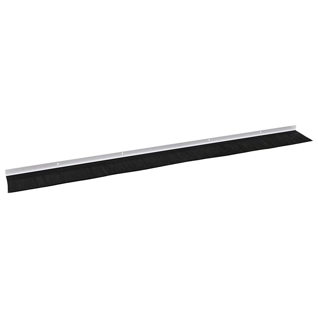 Spazzole per porte a vite 12 pz Bianco 100 cm
