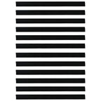 Spazzole per porte autoadesive 12 pz nero 100 cm