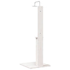 Doccia da esterno 206 cm Legno massello di pino e acciaio inox