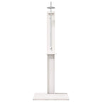 Doccia da esterno 206 cm Legno massello di pino e acciaio inox