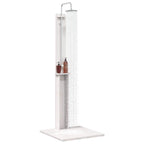 Doccia da esterno 206 cm Legno massello di pino e acciaio inox