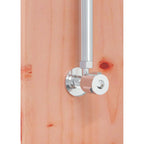 Doccia da esterno 206 cm in legno di douglas e acciaio inox