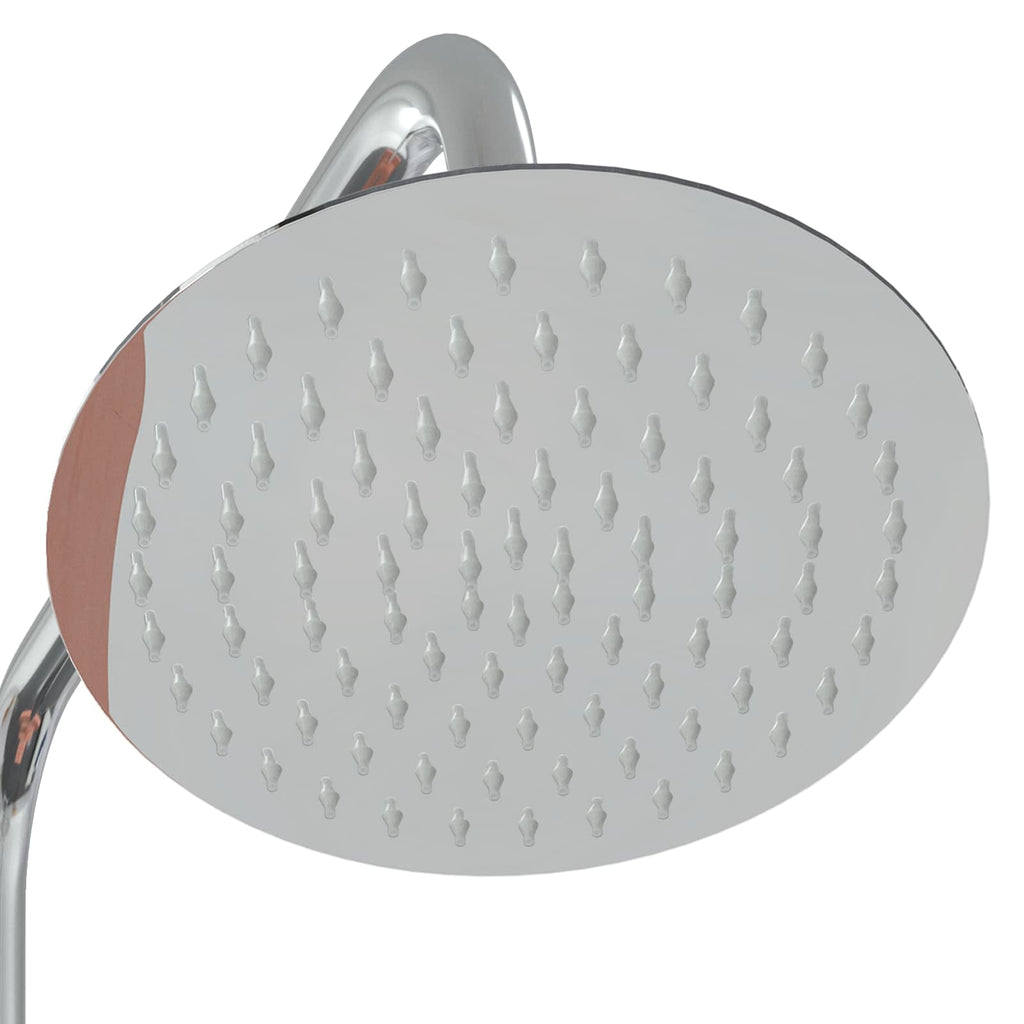 Doccia da esterno 206 cm in legno di douglas e acciaio inox