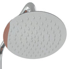 Doccia da esterno 206 cm in legno di douglas e acciaio inox