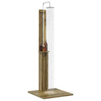 Doccia da esterno 206 cm legno pino e acciaio inossidabile