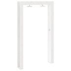 Doccia da esterno 226 cm Legno massello di pino e acciaio inox