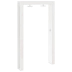 Doccia da esterno 226 cm Legno massello di pino e acciaio inox
