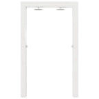 Doccia da esterno 226 cm Legno massello di pino e acciaio inox