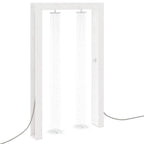 Doccia da esterno 226 cm Legno massello di pino e acciaio inox