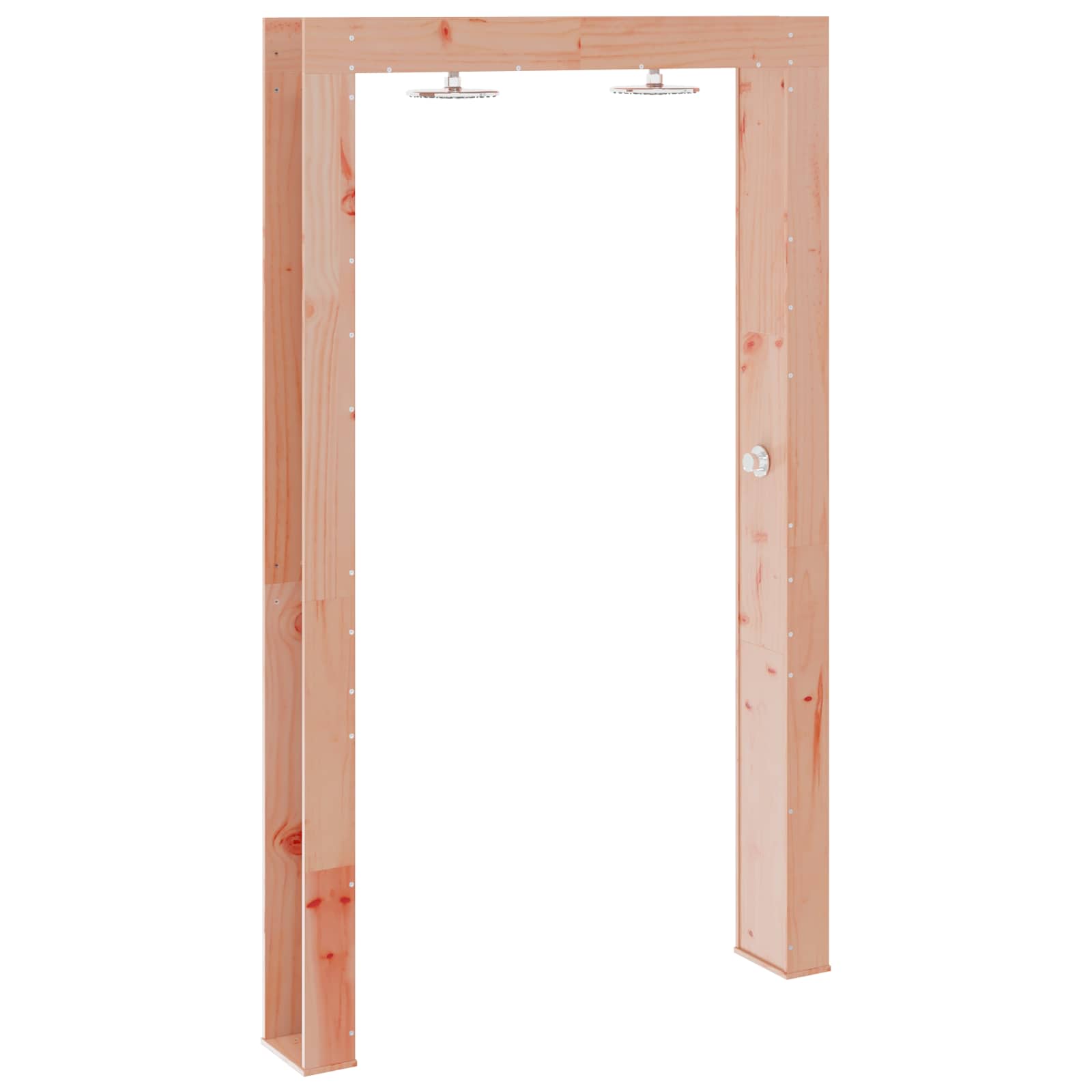 Doccia da esterno 226 cm legno di douglas e acciaio inossidabile