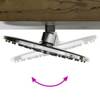 Doccia da esterno 226 cm in legno di pino e acciaio inossidabile
