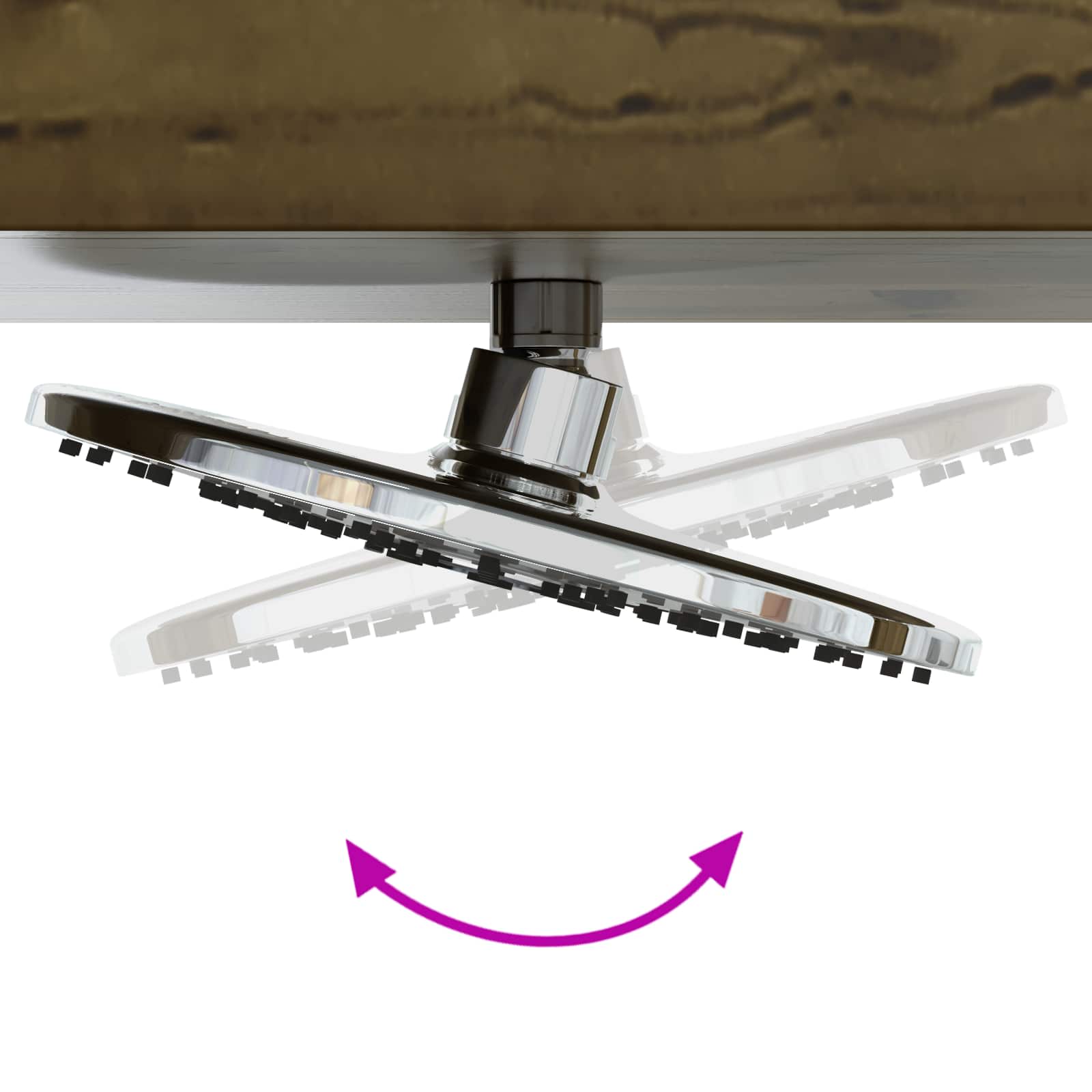 Doccia da esterno 226 cm in legno di pino e acciaio inossidabile