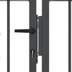 Cancello con Punta a Lancia KAMPEN 404 x 100 cm Acciaio Grigio