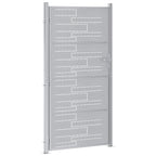 Cancello da giardino in acciaio inossidabile 85 x 174 cm