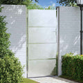 Cancello da giardino in acciaio inossidabile 85 x 174 cm