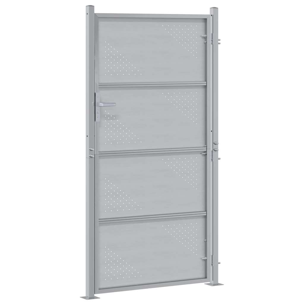 Cancello da giardino in acciaio inossidabile 85 x 174 cm