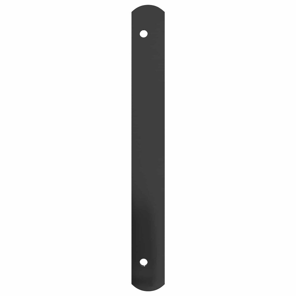 Griglia Finestra 115 x 30 cm Acciaio Verniciato Nero