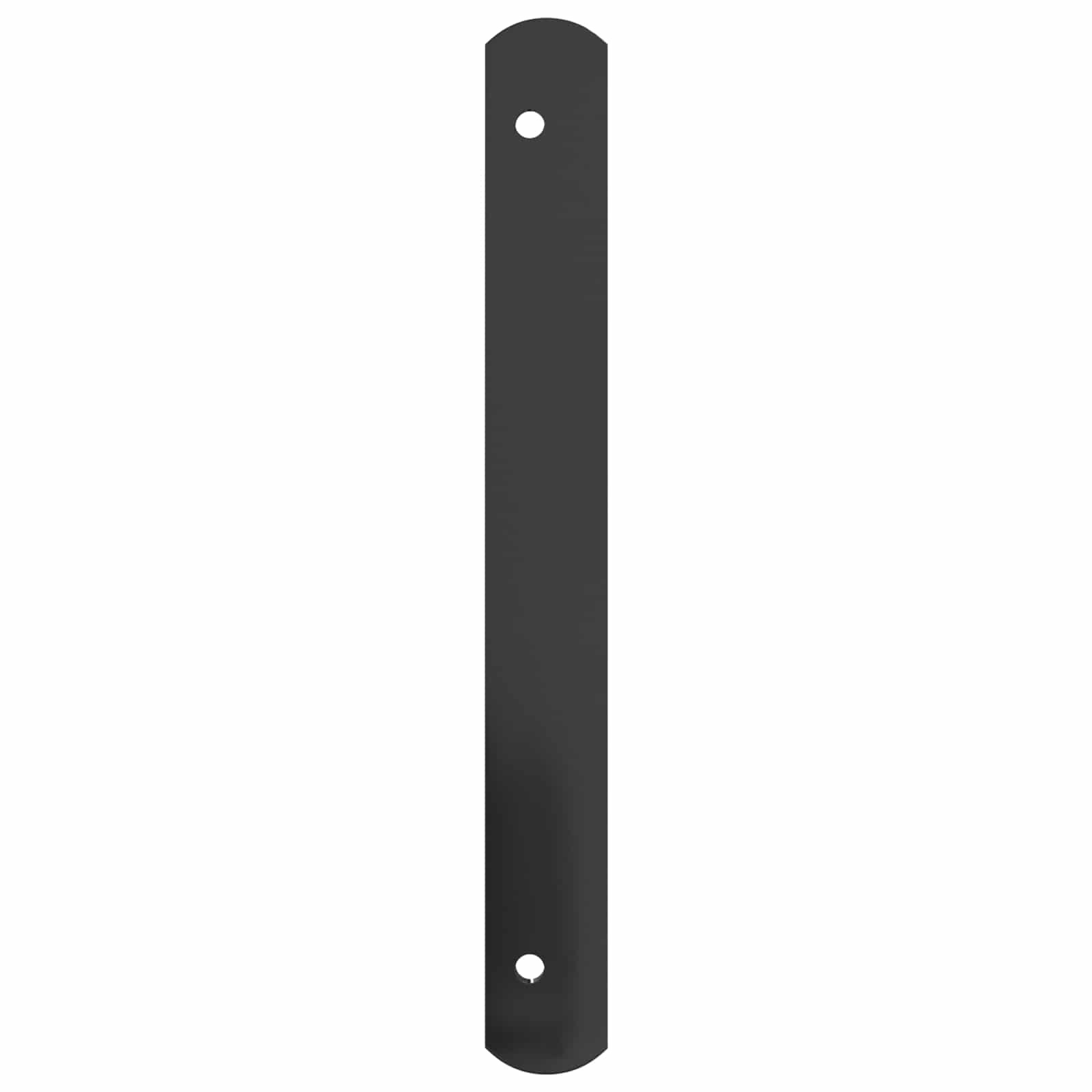 Griglia Finestra 115 x 30 cm Acciaio Verniciato Nero