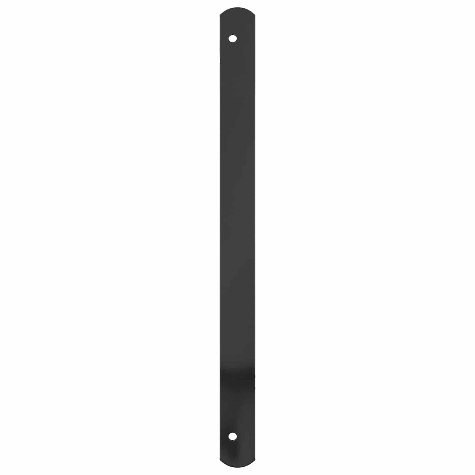Griglia per Finestra 75.5 x 45 cm Acciaio Verniciato a Polvere Nero