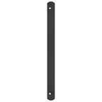 Griglia Finestra 174 x 45 cm Acciaio Verniciato a Polvere Nero