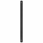 Griglia Finestra 115 x 60 cm Acciaio Verniciato a Polvere Nero