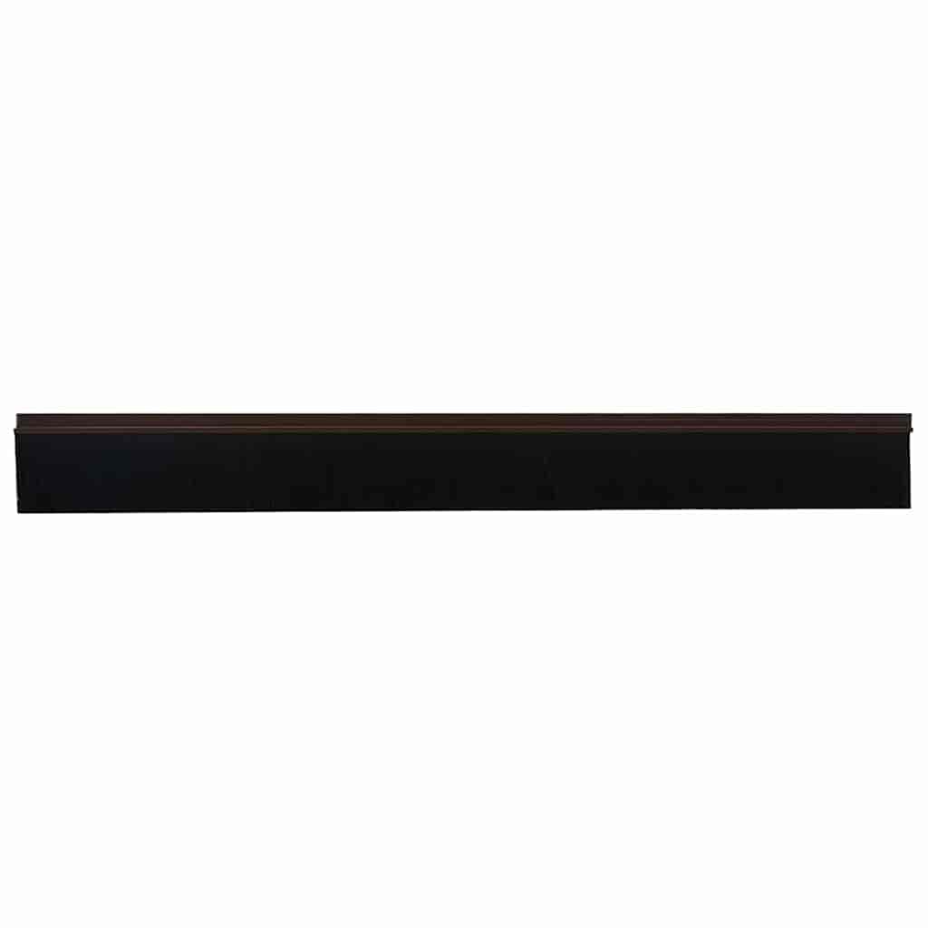 Spazzole per porte autoadesive marrone 100 cm - 2 pezzi
