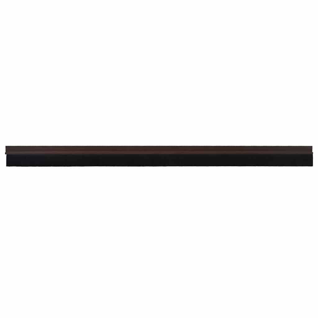 Spazzole per porte autoadesive marrone 100 cm - Set 12 pezzi