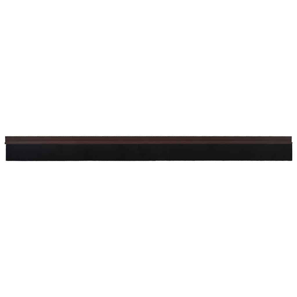 Spazzole per porte autoadesive marrone 100 cm - Set 12 pezzi