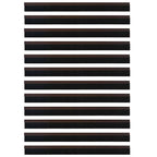 Spazzole per porte autoadesive marrone 100 cm - Set 12 pezzi