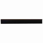 Spazzole per porte autoadesive 12 pezzi Marrone 100 cm