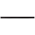 Guarnizioni a spazzola autoadesive per porte in alluminio 100 cm marrone - Set 12 pz