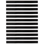 Guarnizioni a spazzola autoadesive per porte in alluminio 100 cm marrone - Set 12 pcs