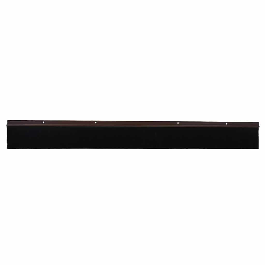 Spazzole per porte a vite 2 pz Marrone 100 cm