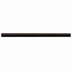Spazzole per porte a vite 6 pcs Marrone 100 cm