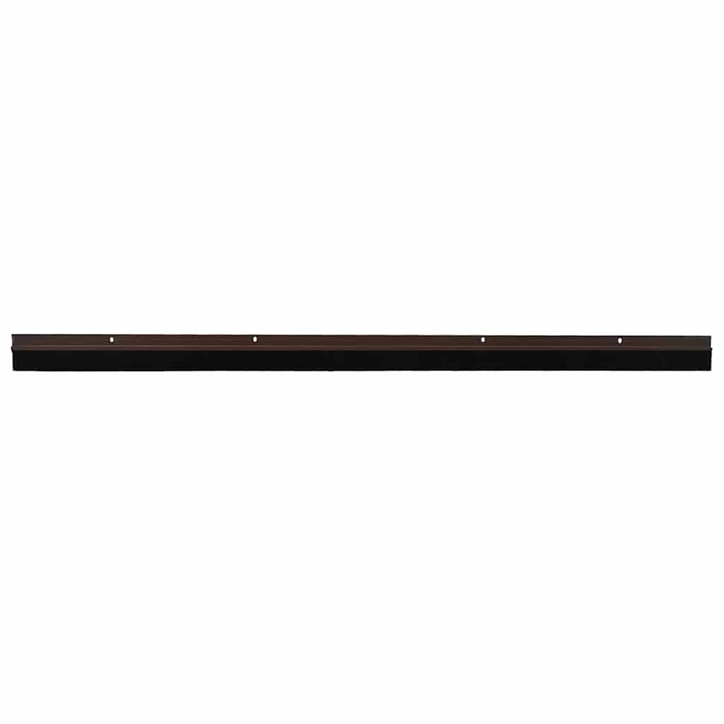 Guarnizione per Porta a Spazzola a Vite 100 cm Marrone - Set 12 pezzi
