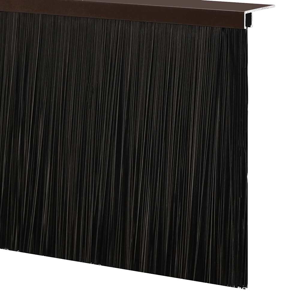 Spazzole per porte a vite 2 pcs Marrone 100 cm