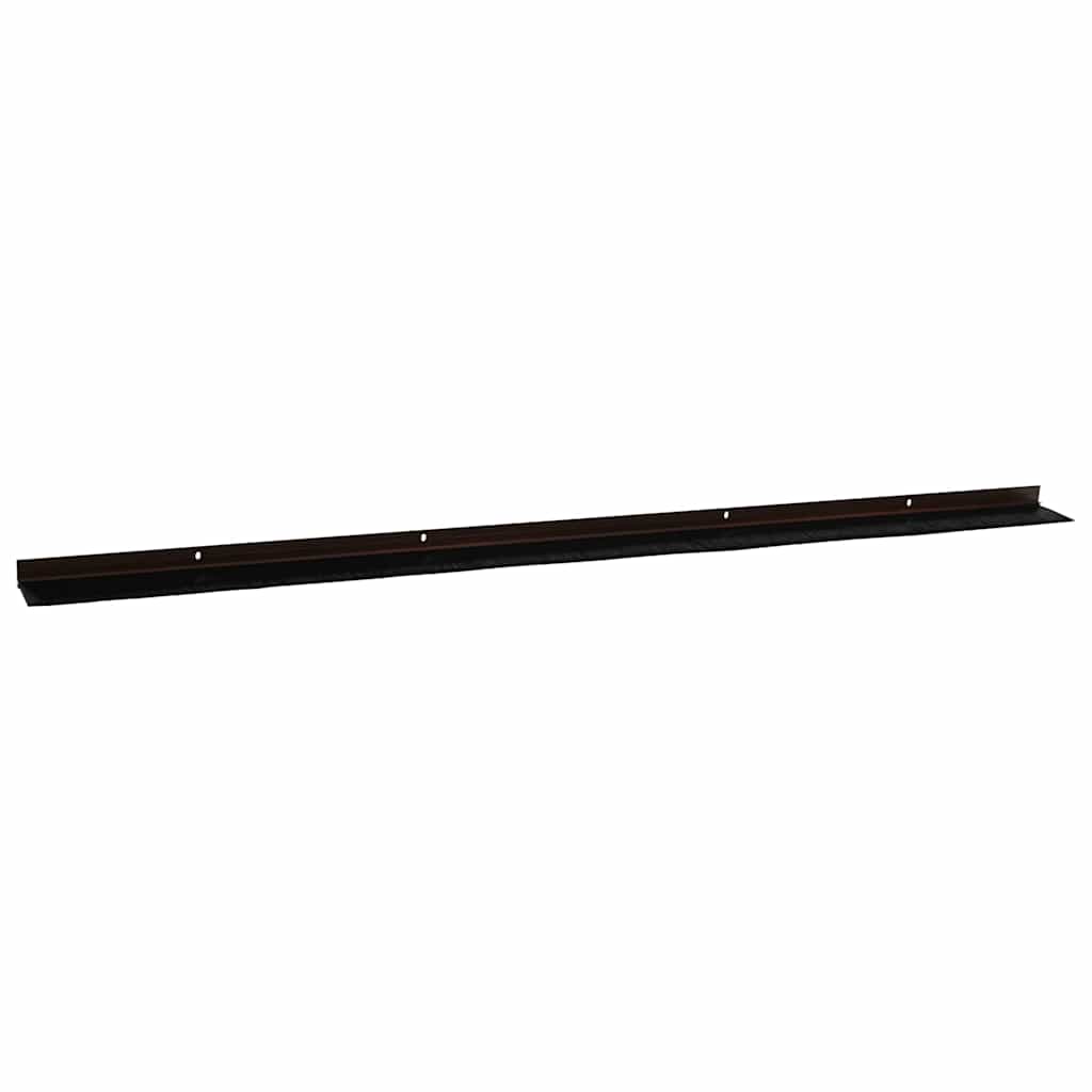 Spazzole per porte a vite 6 pz Marrone 100 cm