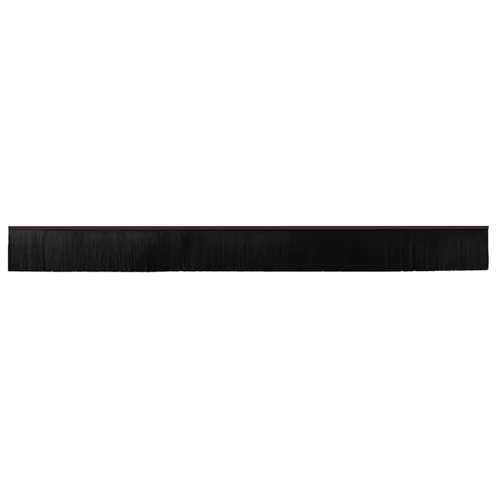 Spazzole per porte a vite 6 pcs Marrone 100 cm