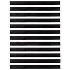 Spazzole per porte a vite 12 pz Marrone 100 cm